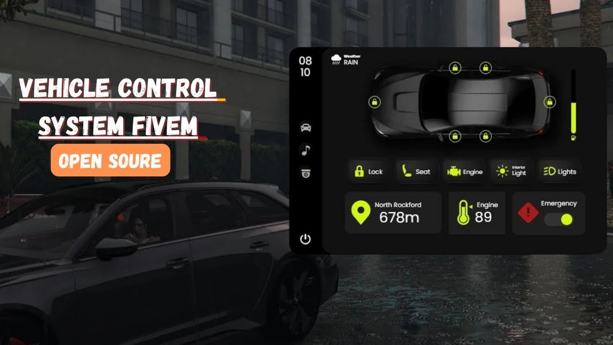 Vehicle Control System FiveM | Standalone Open Source